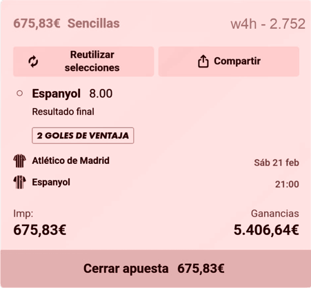 Apuesta 2.752