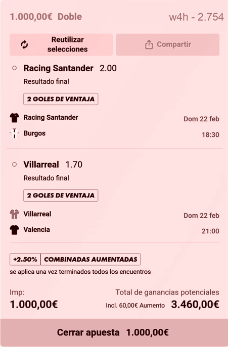 Apuesta 2.754