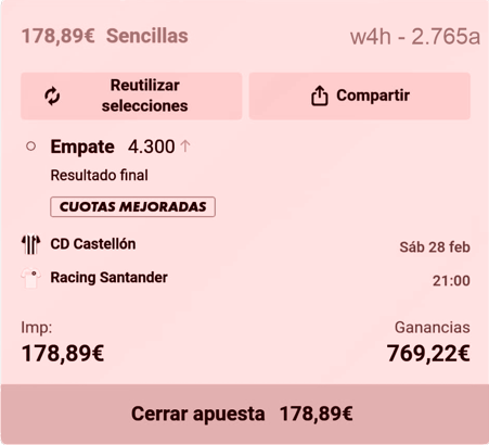 Apuesta 2.765a