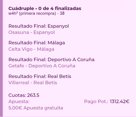 Apuesta 38