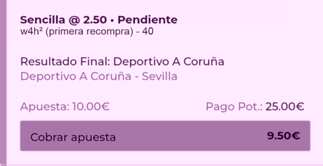 Apuesta 40